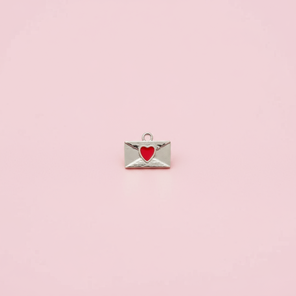 Silver Aşk Mektubu Charm