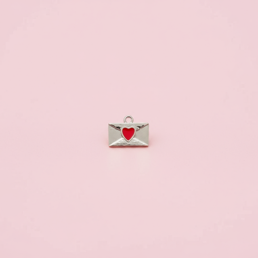 Silver Aşk Mektubu Charm