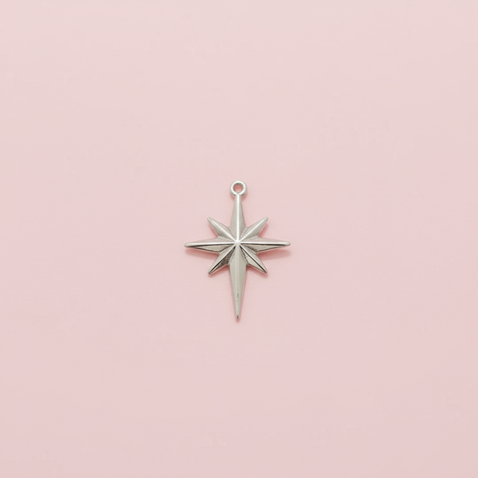 Silver Kutup Yıldızı Charm