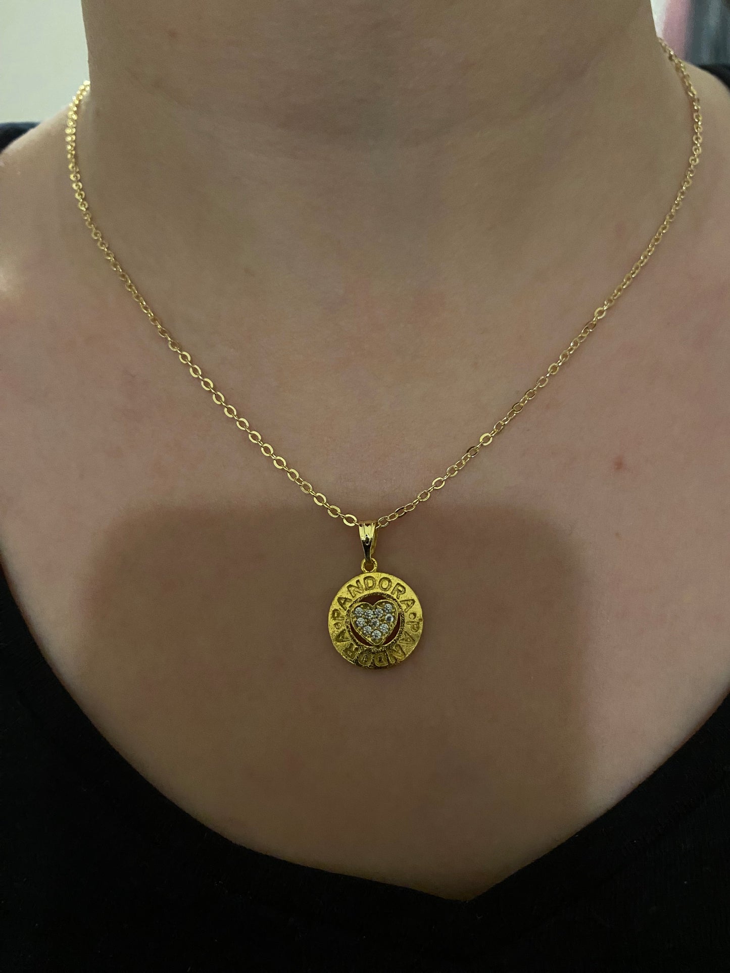 Pandora Stil Kalp Kolye | Zarif & Romantik