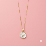 Mineli Deniz Yıldızı Kolye - İrva Collection