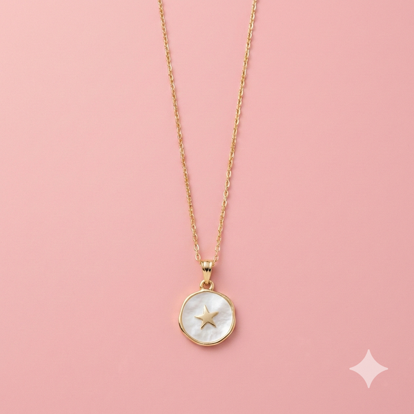 Mineli Deniz Yıldızı Kolye - İrva Collection
