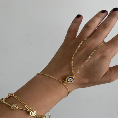 Gold Nazar Zincir Şahmeran