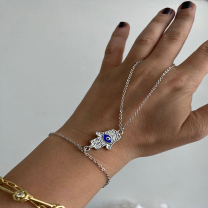 Gümüş El Figürlü Şahmeran