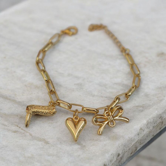 Kalp Charm Bileklik