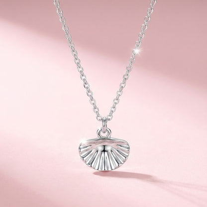 Çelik Mini Deniz Kabuğu Kolye