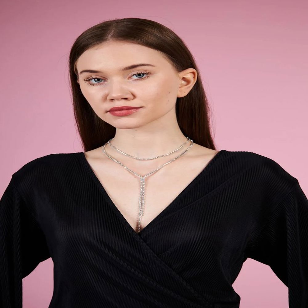 Su Yolu Y Choker Kolye