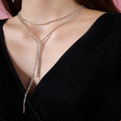 Su Yolu Y Choker Kolye