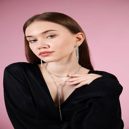 Su Yolu Y Choker Kolye